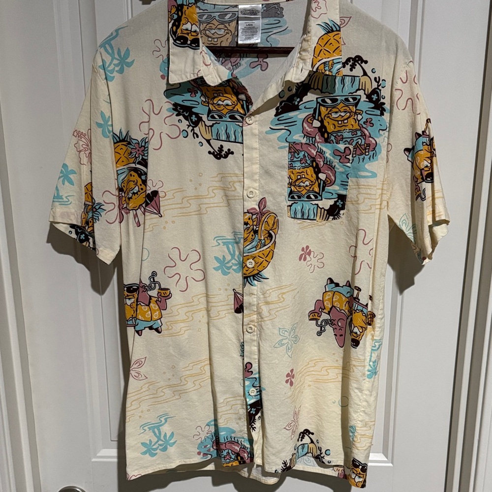 Pre owned Men's Sponge Bob Shirt